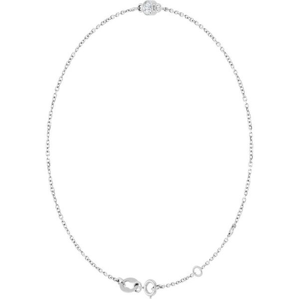 Bezel-Set Link Bracelet