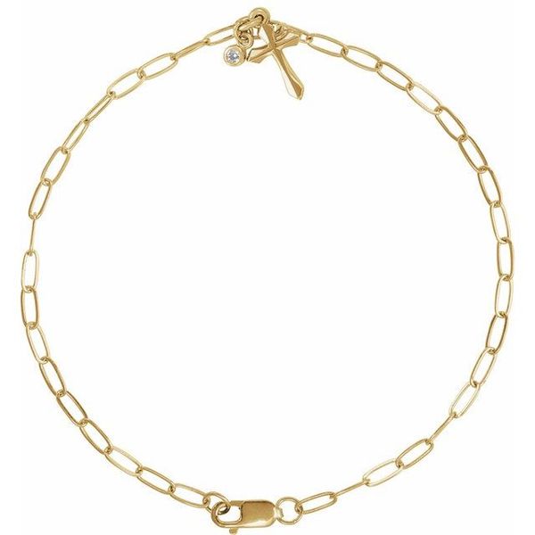 Cross Charm Bracelet
