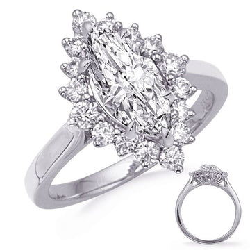White Gold Engagement Ring