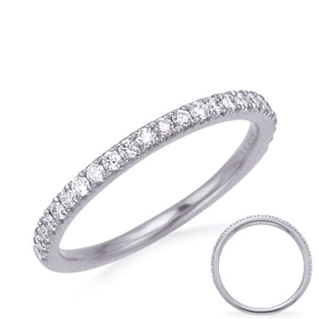 White Gold Wedding Band