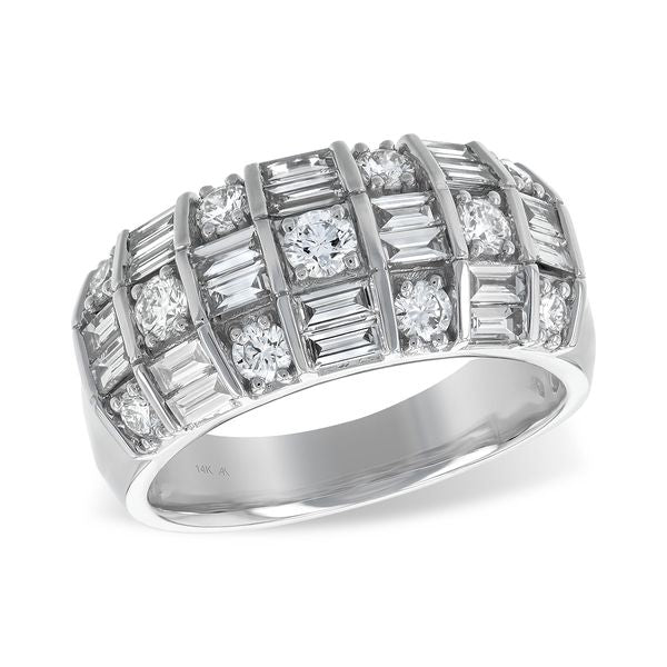 14KT Gold Ladies Diamond Wedding Ring