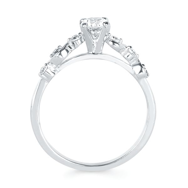 14k White Gold Bridal Set