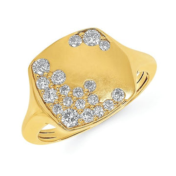 14k Yellow Gold Fashion Ring