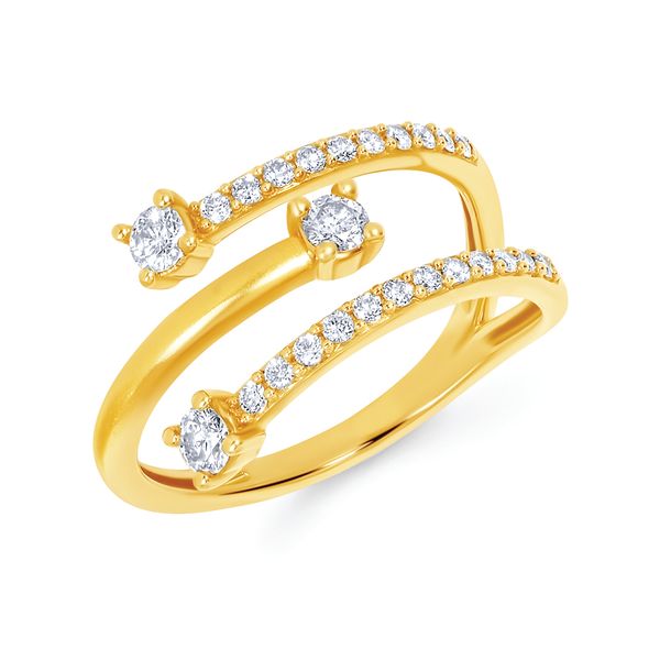 14k Yellow Gold Fashion Ring