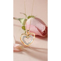 14k Yellow Gold Diamond Pendant