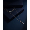 14k Yellow Gold Diamond Pendant