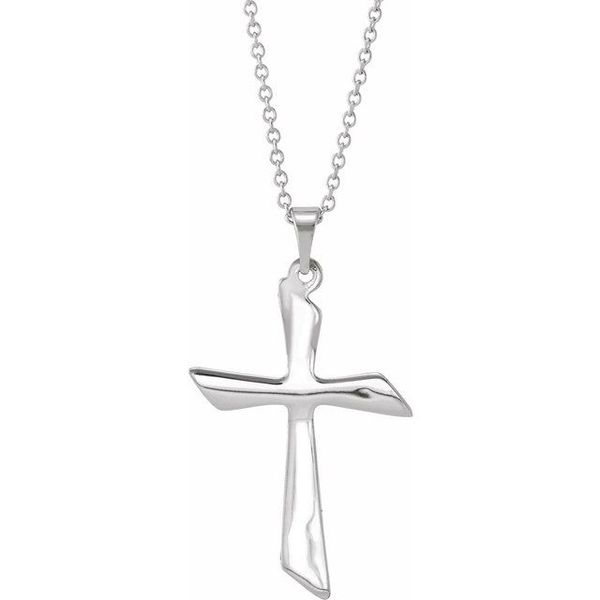 Hollow Cross Necklace