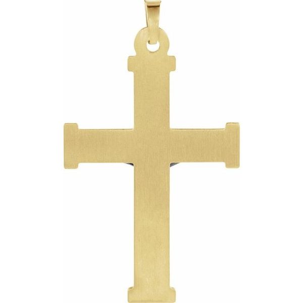 Hollow Crucifix Pendant