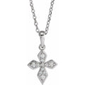Petite Cross Necklace
