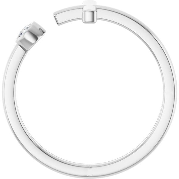 Negative Space Cross Ring