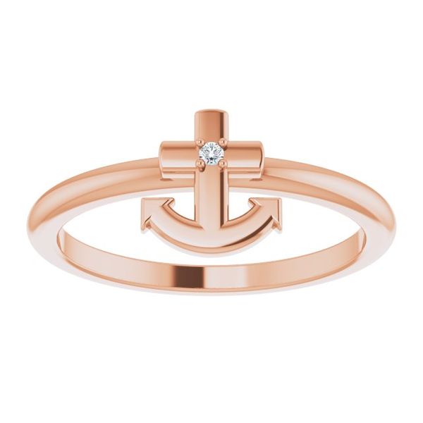 Cross Anchor Ring