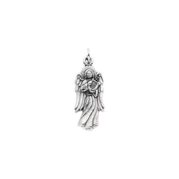 Angel with Harp Pendant